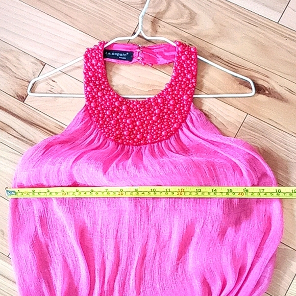 NWOT Le. copain, open back Chiffon and S - Picture 11 of 13